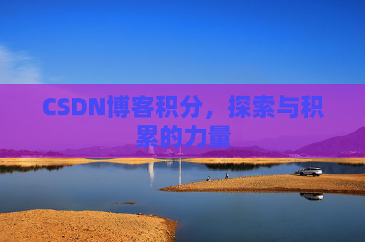 CSDN博客积分，探索与积累的力量